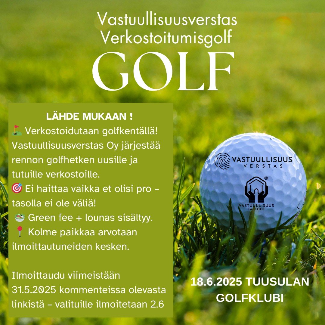 Tapahtumasisältöä vastuullisuudesta
